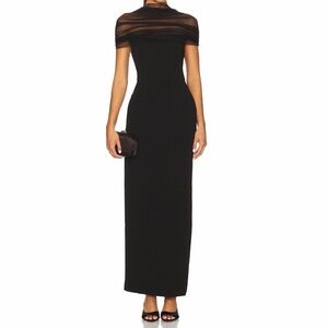 Lola Dress in Blacn